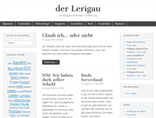 Tablet Screenshot of lerigau.de